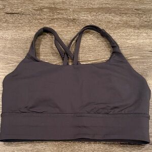 Lululemon Women's Charcoal Sports Bra